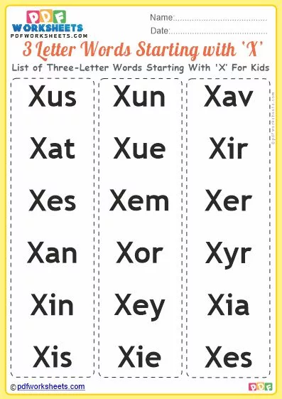 good-words-starting-with-letter-x-pdf-worksheets-free