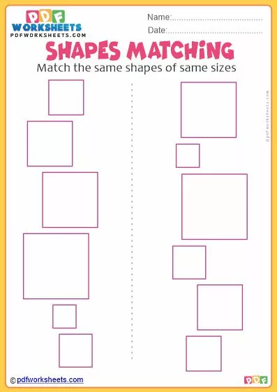 Matching the Same Shape to Same Size