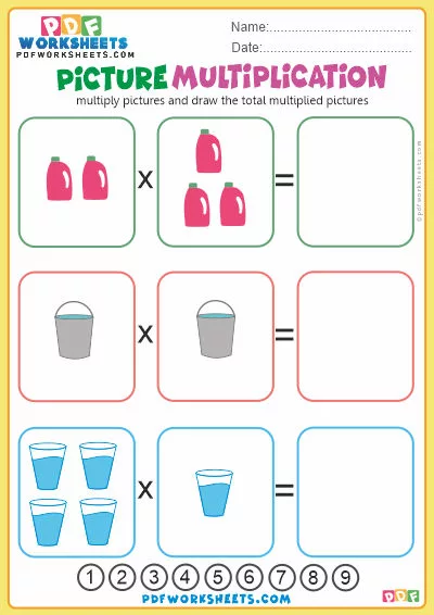 Picture Multiplication PDF Worksheet-10